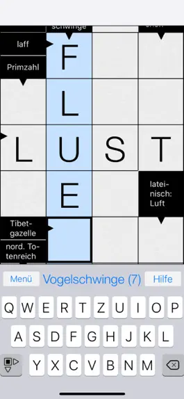 Game screenshot Kreuzworträtsel Pur . apk