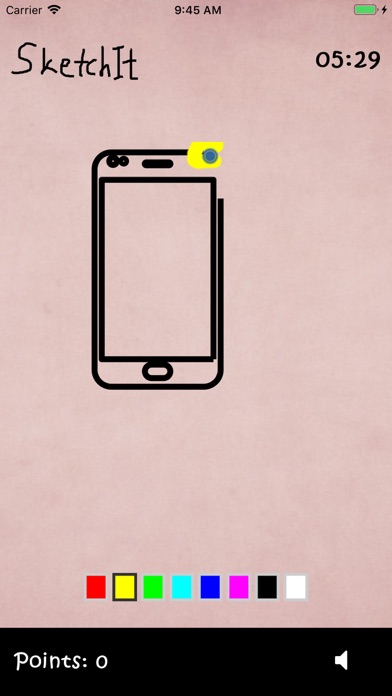 Screenshot #1 pour Sketch It Kids Game