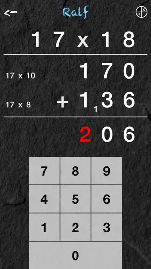 Screenshot von Erstes 1x1 auf dem iPhone 10