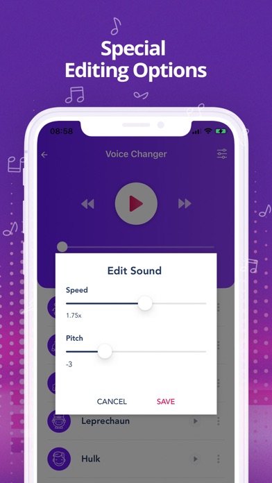 Funny Voice Effects - Voice X Screenshot