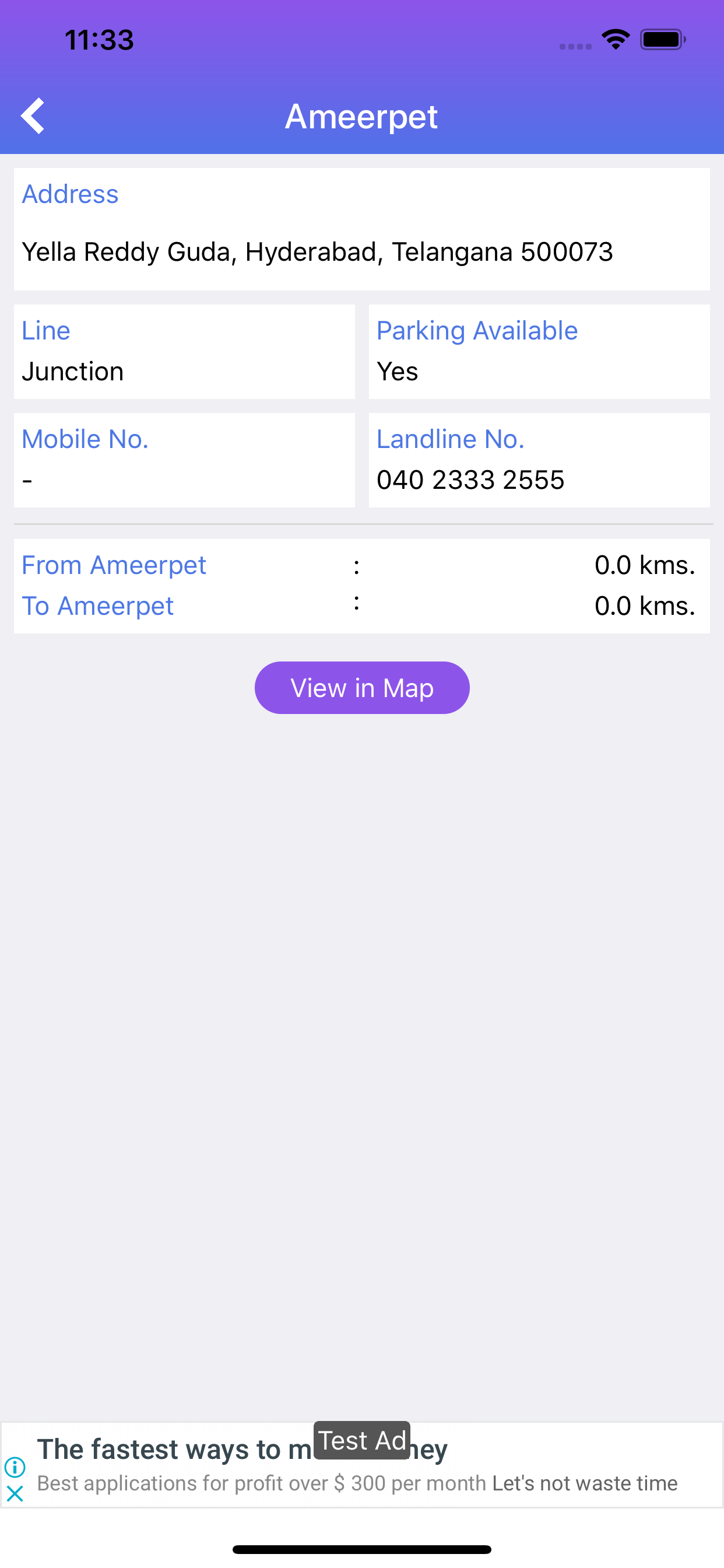 HMR Hyderabad Metro screenshot 6