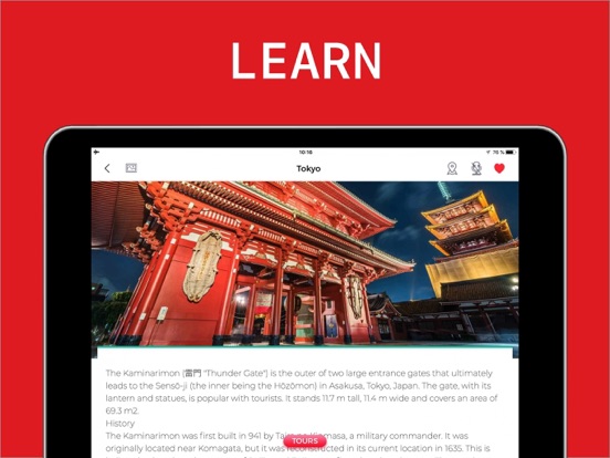 Tokyo Travel Guide . iPad screenshot 5 - Navigation app