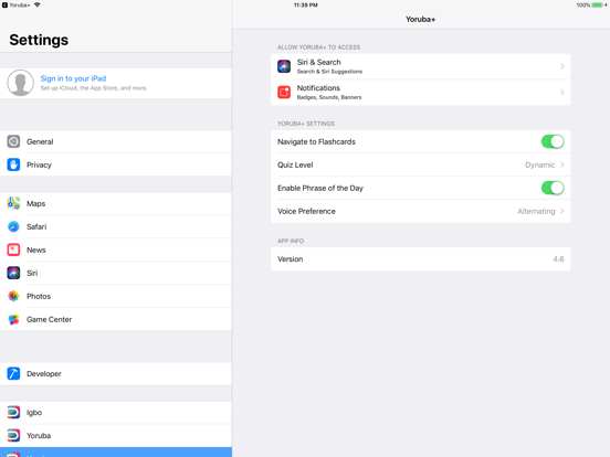 iSabi™ Yoruba+ iPad screenshot 7 - Education app