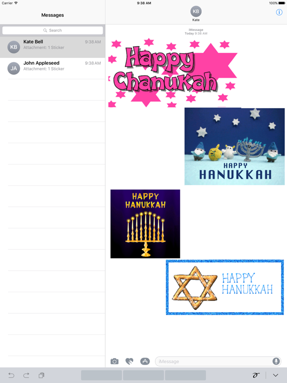 Animated Happy Hanukkah Gifsのおすすめ画像1