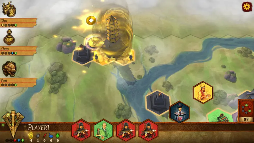 Reiner Knizia Yellow & Yangtze screenshot 3