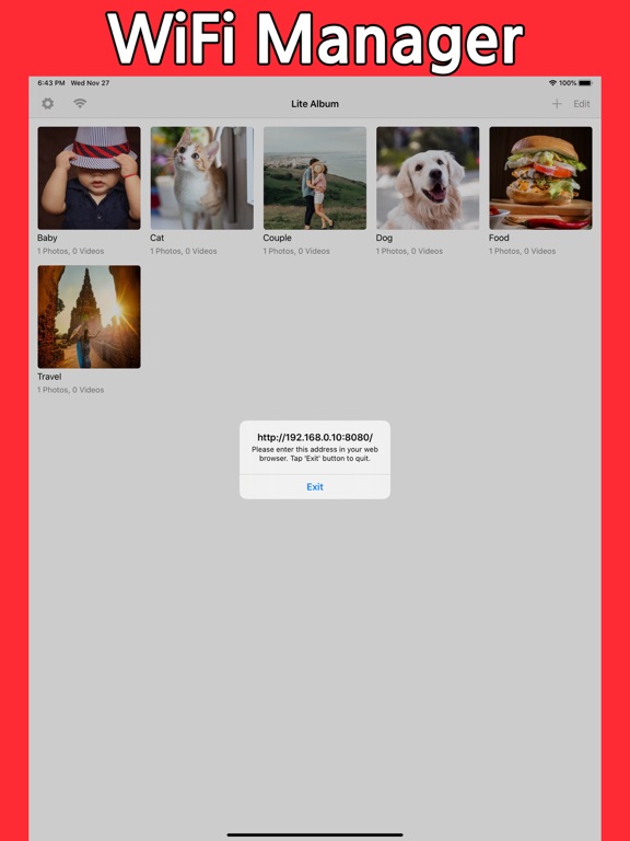 Screenshot #5 pour Lite Album - Safe Photo Album
