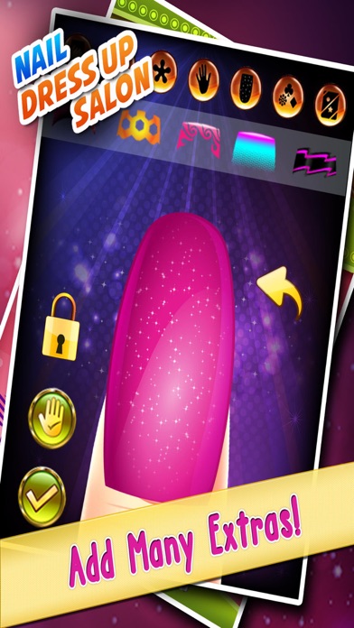 Nail Art Fashion Salon Design Screenshot