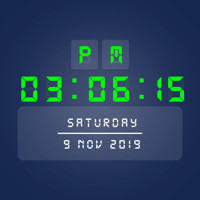 Big Digital Clock Display