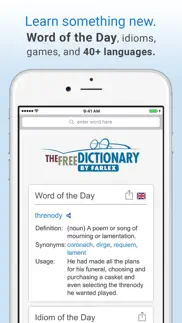 dictionary. iphone screenshot 4
