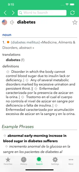 Game screenshot Spanish Medical Dictionary hack