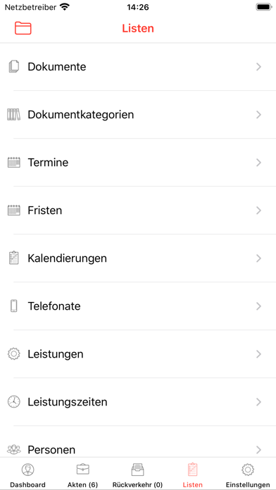 App screenshot
