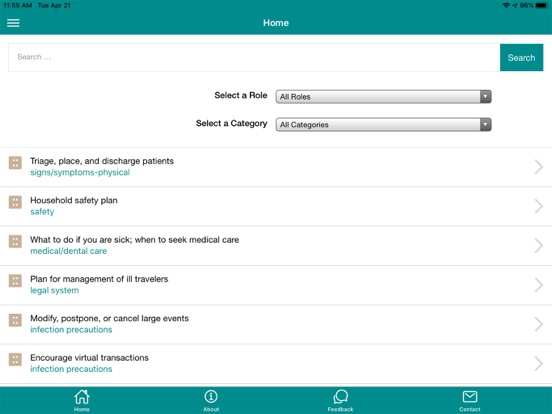 Screenshot #5 pour Omaha System Guidelines