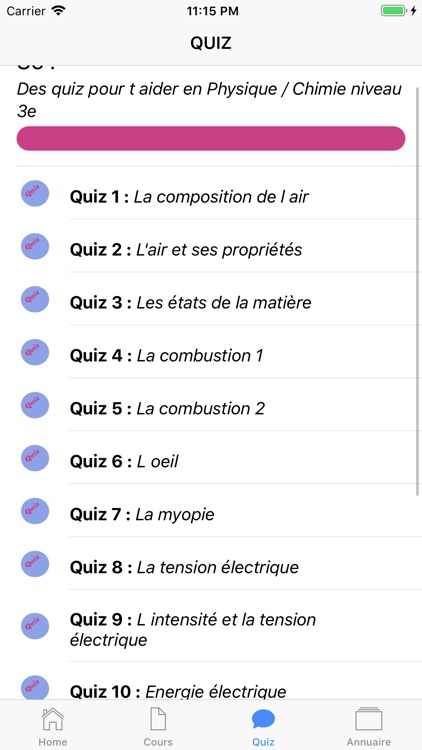 Physique 4ème screenshot-4