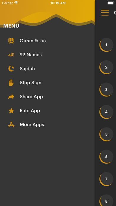 Quran with Hindi translation Screenshot