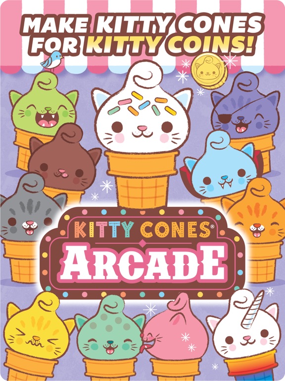 Screenshot #4 pour Kitty Cones Arcade