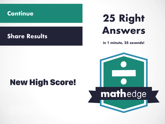 MathEdge Division for Kids iPad screenshot 5 - Education app
