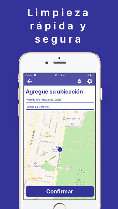 Screenshot #1 pour Clean Now: Donde lo necesites