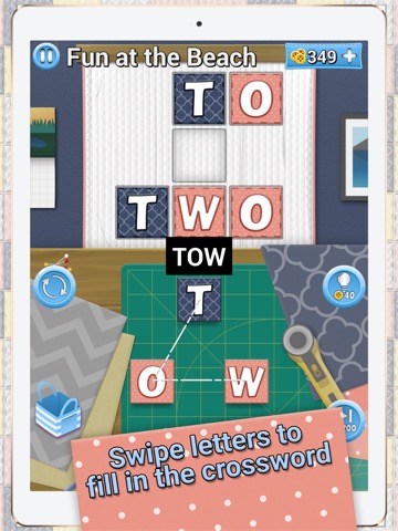 Word Stitch - Sewing Crosswordのおすすめ画像1