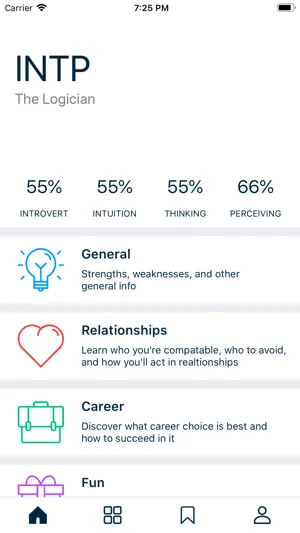 The Personality Types screenshot 1