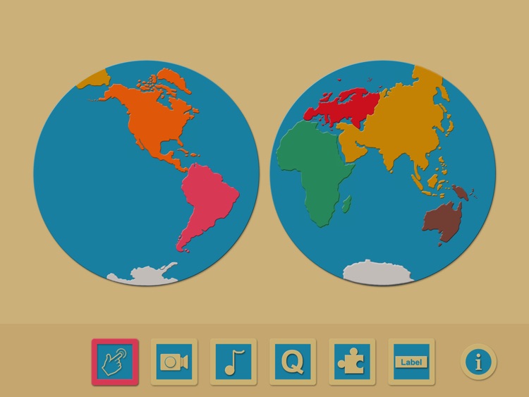 iWorld Earth's Continents