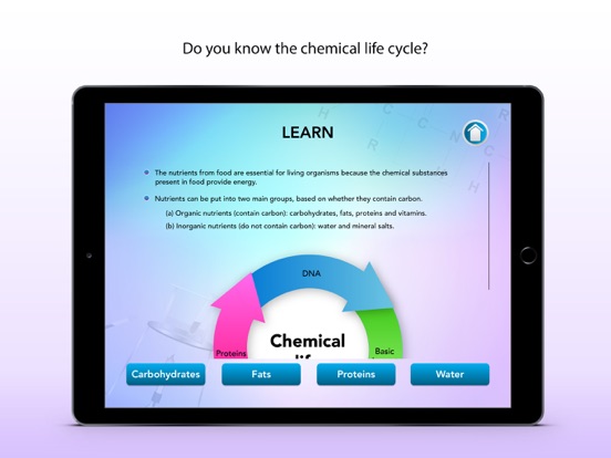 Screenshot #5 pour Chemical Basis of Life