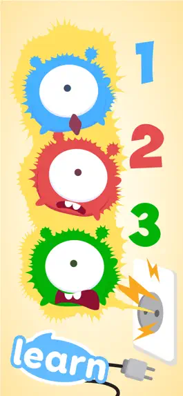 Game screenshot CandyBots Numbers 123 Kids Fun apk