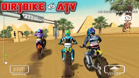 Dirt Bike vs Atv Racing Games