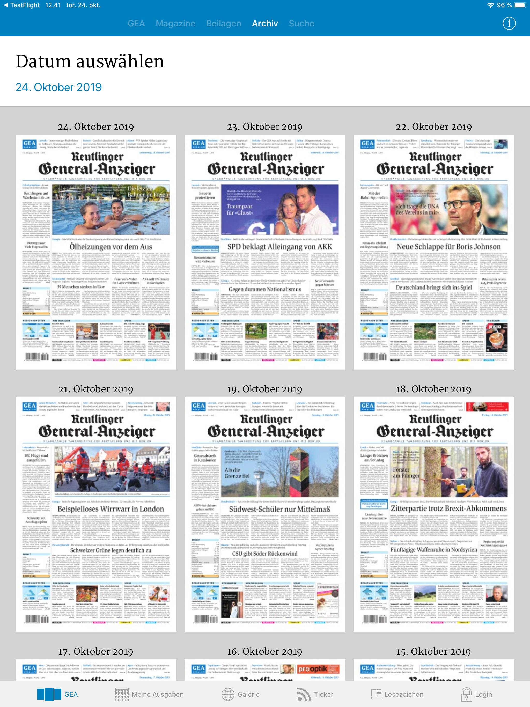 GEA E-Paper screenshot 11