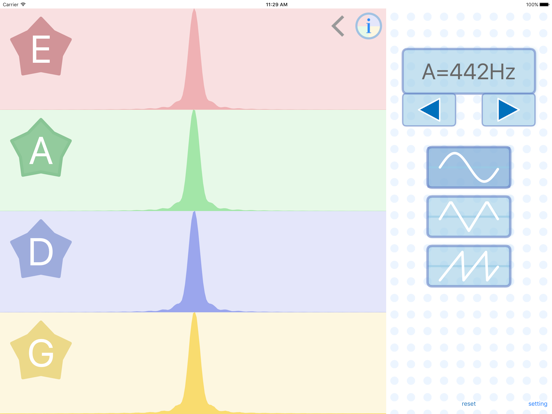 Screenshot #6 pour 重音対応バイオリンチューナー