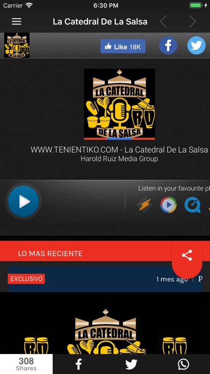 La Catedral De La Salsa Radio screenshot-5