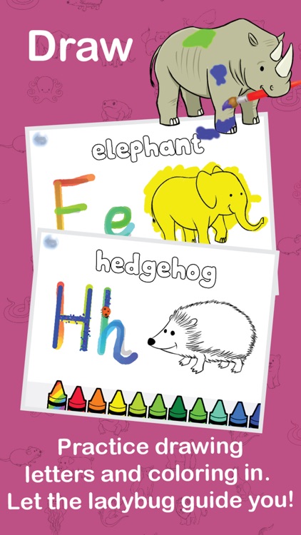 Alphabet Animals Sing and Draw screenshot-3