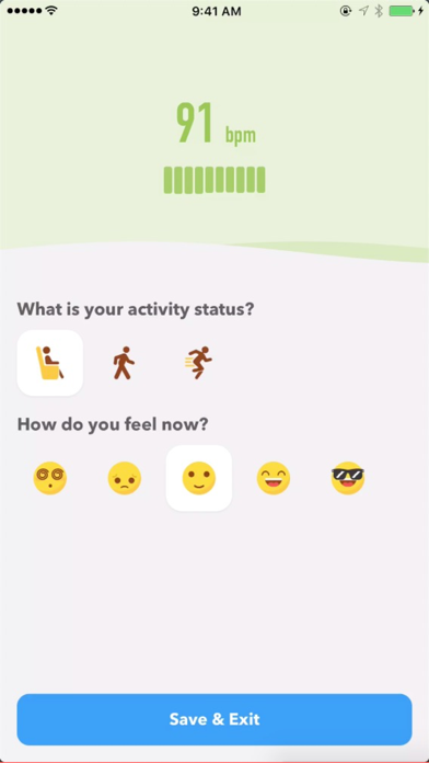 Screenshot #2 pour Heart Mate Lite - HRM Utility