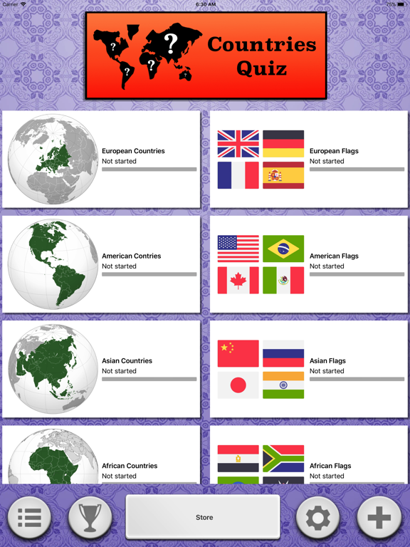Screenshot #4 pour Countries Quiz: Maps and Flags