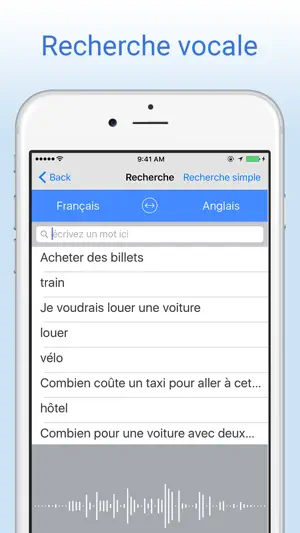 Dictionnaire français anglais screenshot 2