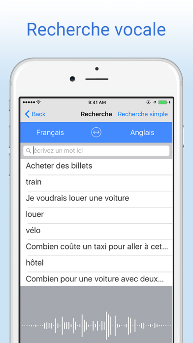 Screenshot #2 pour Dictionnaire français anglais