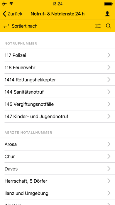 Screenshot #3 pour Notruf Graubünden Nord