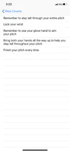 Pitching Tracker screenshot #5 for iPhone