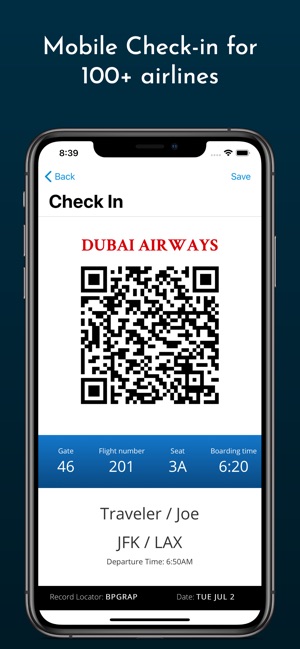 Boarding Pass - Flight Checkin dans l'App Store