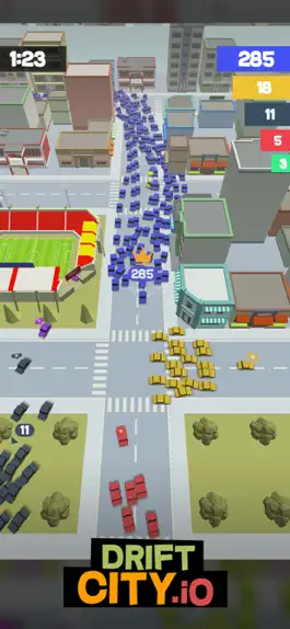 Game screenshot Crowd Drift Cars City io hack