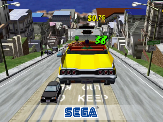 Crazy Taxi Classic iPad app afbeelding 1