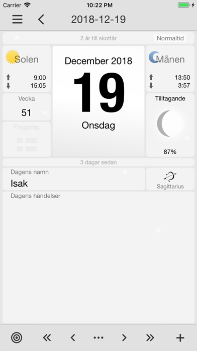 Svensk Almanacka Pro Screenshot
