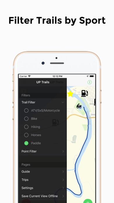 Michigan UP Trails Screenshot