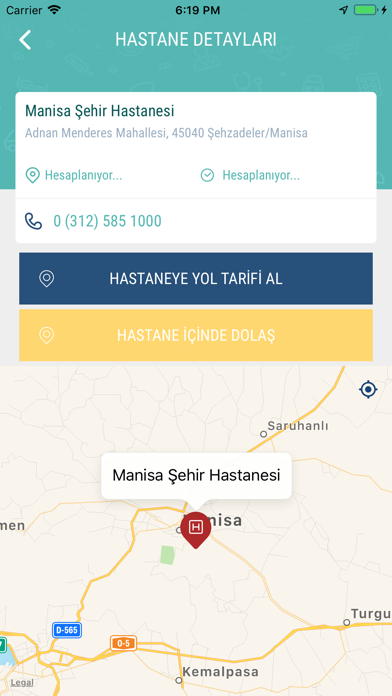 Screenshot #1 pour Manisa Şehir Hastanesi