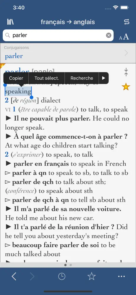 Collins français-anglais