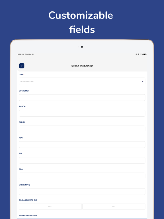 Veradok - Form Farm iPad screenshot 5 - Business app