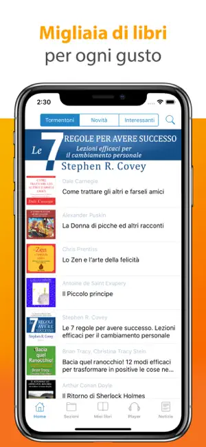 Audiolibri - Ascolta Libri iPhone screenshot 2
