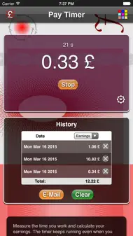 Pay Timer Lite iphone bilder 2