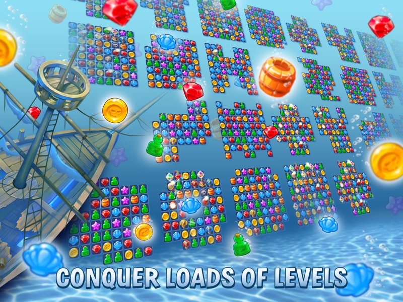 Pirates & Pearls: Match 3 Game screenshot 11