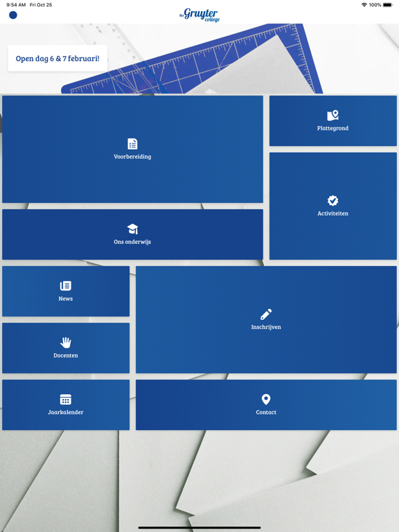 Open Dag App iPad screenshot 4 - Education app
