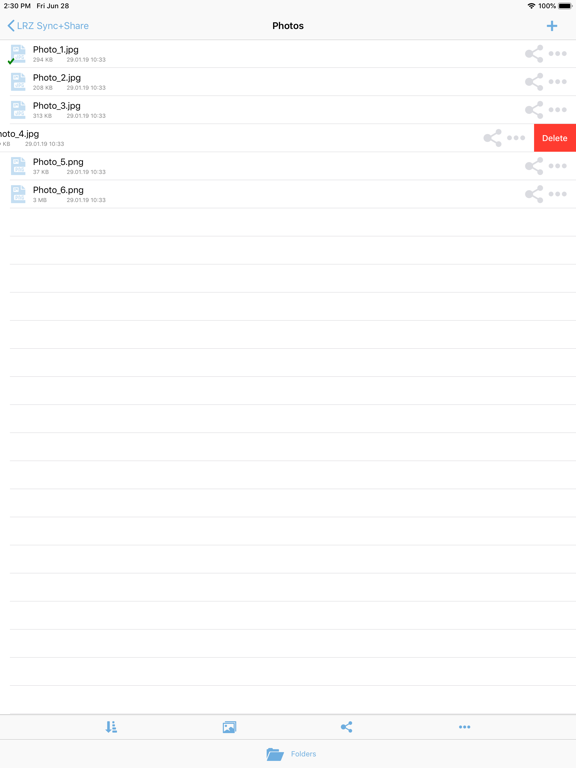 Screenshot #5 pour LRZ Sync and Share